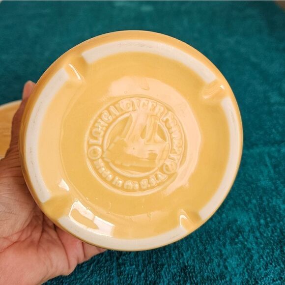 Yellow Ceramic Storage Jar - Picture 5 of 6